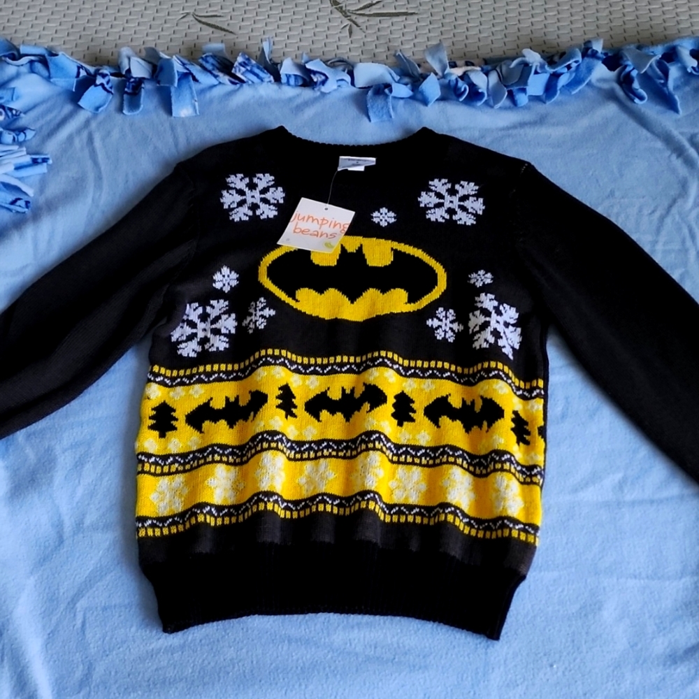BNWT Batman Christmas Sweater